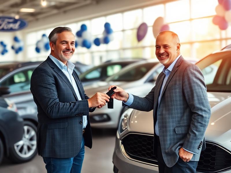 Khách hàng nhận xe Ford Everest tại Ford Sài Gòn